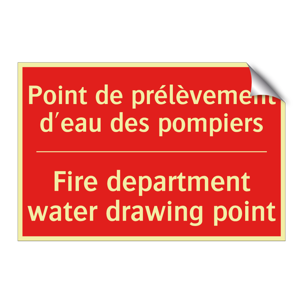 Point de prélèvement d'eau des /.../ - Fire department water drawing /.../