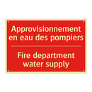 Approvisionnement en eau des pompiers /.../ - Fire department water supply