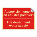 Approvisionnement en eau des pompiers /.../ - Fire department water supply