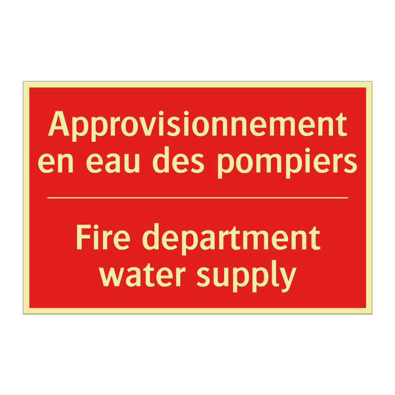 Approvisionnement en eau des pompiers /.../ - Fire department water supply