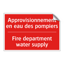 Approvisionnement en eau des pompiers /.../ - Fire department water supply