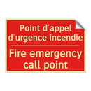 Point d'appel d'urgence incendie /.../ - Fire emergency call point