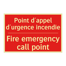 Point d'appel d'urgence incendie /.../ - Fire emergency call point