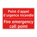 Point d'appel d'urgence incendie /.../ - Fire emergency call point