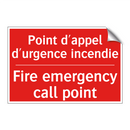 Point d'appel d'urgence incendie /.../ - Fire emergency call point