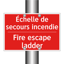 Échelle de secours incendie - Fire escape ladder