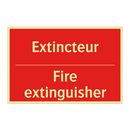 Extincteur - Fire extinguisher