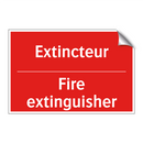 Extincteur - Fire extinguisher