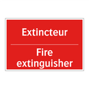 Extincteur - Fire extinguisher