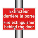 Extincteur derrière la porte - Fire extinguisher behind the door /.../