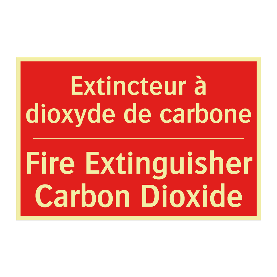 Extincteur à dioxyde de carbone /.../ - Fire Extinguisher Carbon Dioxide /.../