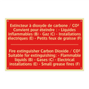 Extincteur à dioxyde de carbone /.../ - Fire extinguisher Carbon Dioxide /.../