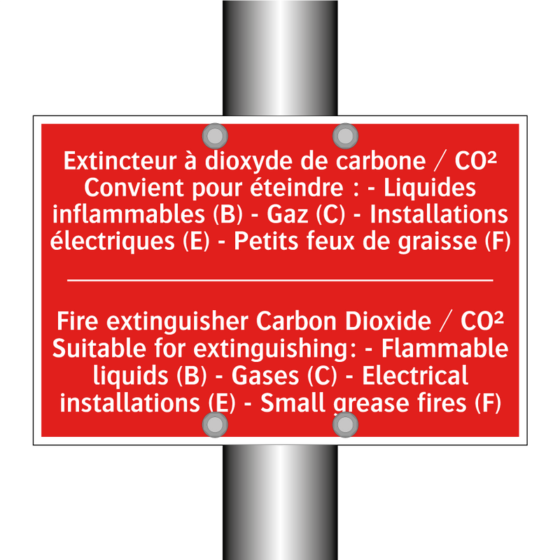 Extincteur à dioxyde de carbone /.../ - Fire extinguisher Carbon Dioxide /.../