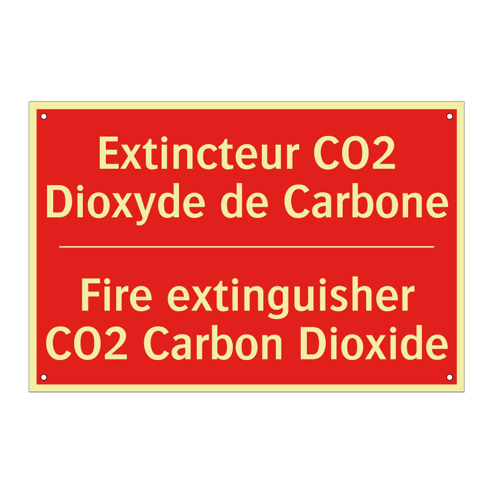 Extincteur CO2 Dioxyde de Carbone /.../ - Fire extinguisher CO2 Carbon Dioxide /.../
