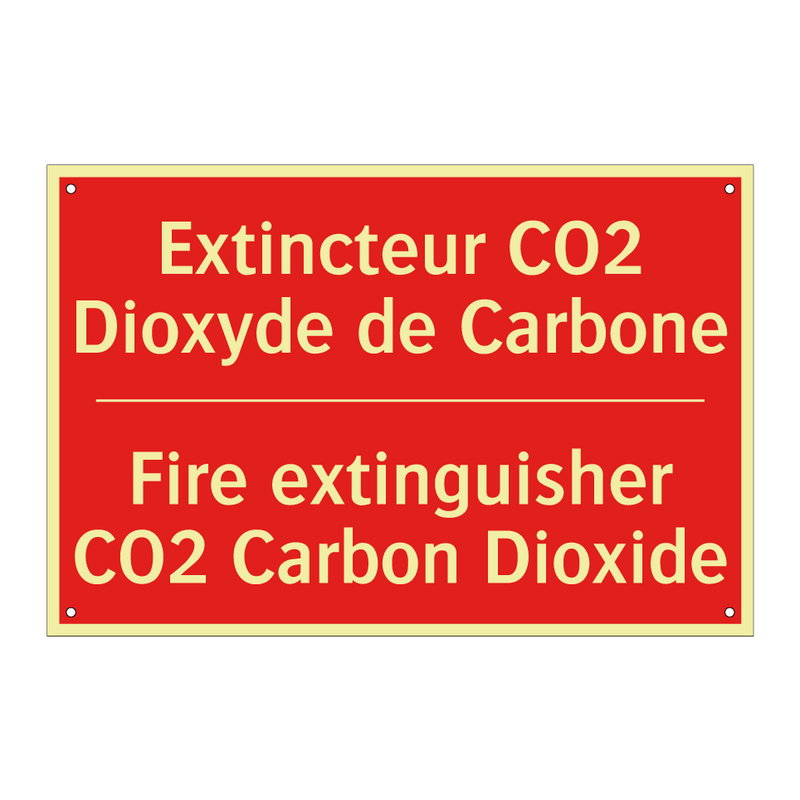 Extincteur CO2 Dioxyde de Carbone /.../ - Fire extinguisher CO2 Carbon Dioxide /.../