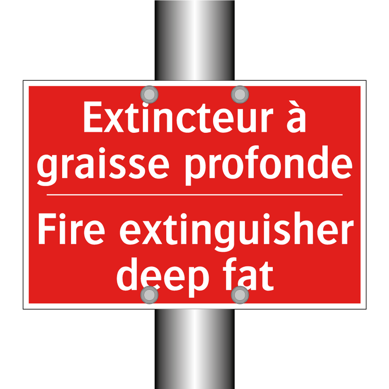 Extincteur à graisse profonde - Fire extinguisher deep fat