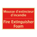 Mousse d'extincteur d'incendie - Fire Extinguisher Foam