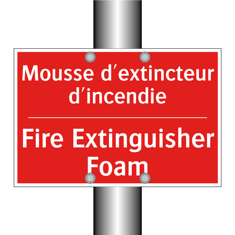 Mousse d'extincteur d'incendie - Fire Extinguisher Foam
