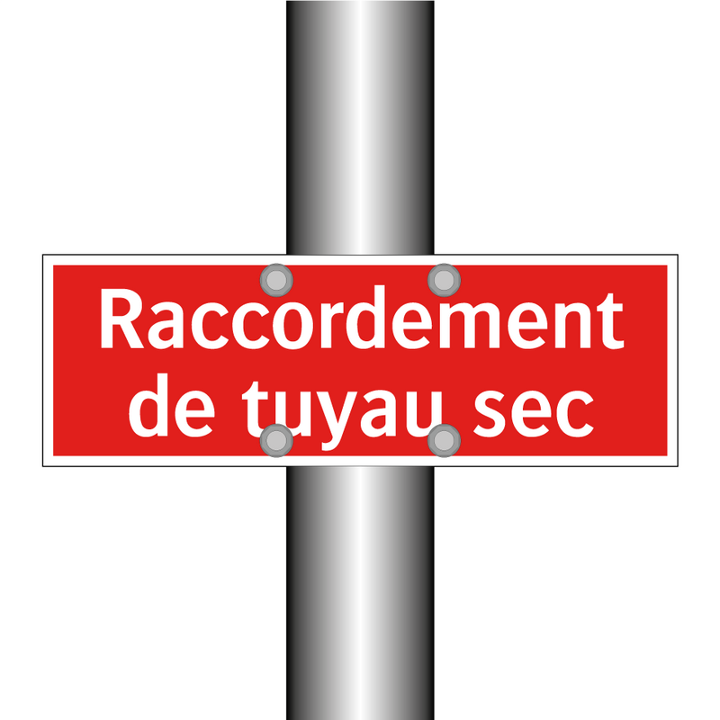 Raccordement de tuyau sec