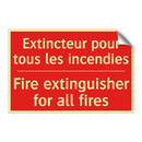 Extincteur pour tous les incendies /.../ - Fire extinguisher for all fires /.../