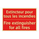 Extincteur pour tous les incendies /.../ - Fire extinguisher for all fires /.../
