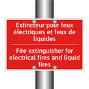 Extincteur pour feux électriques /.../ - Fire extinguisher for electrical /.../