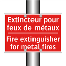 Extincteur pour feux de métaux - Fire extinguisher for metal fires /.../