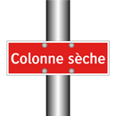 Colonne sèche