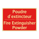 Poudre d'extincteur - Fire Extinguisher Powder