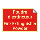 Poudre d'extincteur - Fire Extinguisher Powder