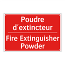 Poudre d'extincteur - Fire Extinguisher Powder