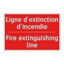 Ligne d'extinction d'incendie - Fire extinguishing line