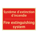 Système d'extinction d'incendie /.../ - Fire extinguishing system