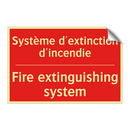 Système d'extinction d'incendie /.../ - Fire extinguishing system