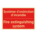 Système d'extinction d'incendie /.../ - Fire extinguishing system