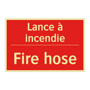 Lance à incendie - Fire hose
