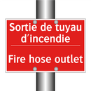 Sortie de tuyau d'incendie - Fire hose outlet