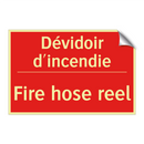 Dévidoir d'incendie - Fire hose reel