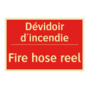 Dévidoir d'incendie - Fire hose reel