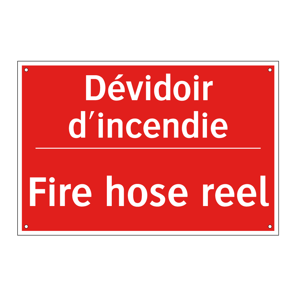 Dévidoir d'incendie - Fire hose reel