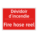 Dévidoir d'incendie - Fire hose reel