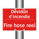 Dévidoir d'incendie - Fire hose reel