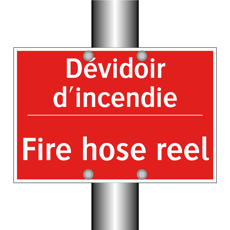Dévidoir d'incendie - Fire hose reel