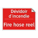 Dévidoir d'incendie - Fire hose reel