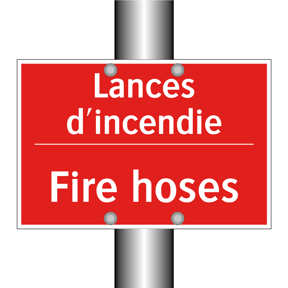 Lances d'incendie - Fire hoses
