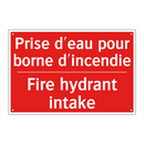 Prise d'eau pour borne d'incendie /.../ - Fire hydrant intake