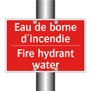 Eau de borne d'incendie - Fire hydrant water