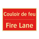 Couloir de feu - Fire Lane