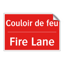 Couloir de feu - Fire Lane
