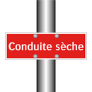 Conduite sèche